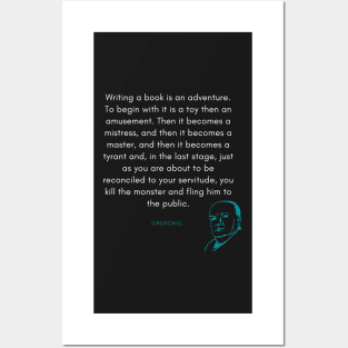 Churchill Quote Posters and Art